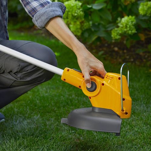 חרמש נטען GT 100e + סוללה 2 אמפר + מטען סטיגה