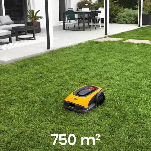 רובוט לכיסוח דשא נטען A750 מונחה GPS סטיגה