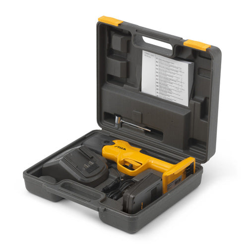 מזמרה נטענת SC 100e + סוללה 2 אמפר ומטען סטיגה