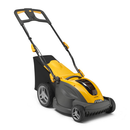 מכסחת דשא נטענת דחיפה 38 ס"מ קומבי 340e + סוללה 4 אמפר סטיגה