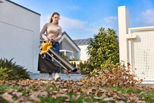 מפוח/שואב עלים נטען VS 100e ,40V ו-2 סוללות 4 אמפר ומטען סטיגה