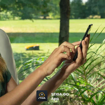 רובוט לכיסוח דשא נטען A1500 מונחה GPS סטיגה