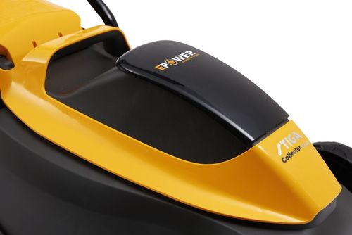 מכסחת דשא נטענת דחיפה 30 סמ קולקטור 132 וסוללה 4 אמפר ומטען סטיגה