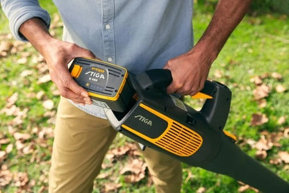 מפוח עלים נטען BL 700e + סוללה 4 אמפר ומטען סטיגה