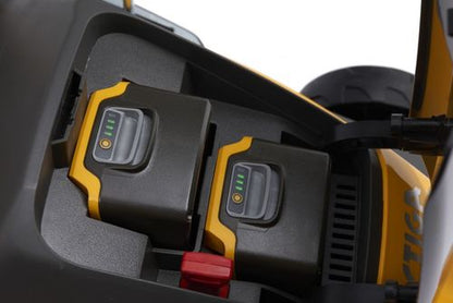 מכסחת דשא נטענת דחיפה 38 סמ קולקטור 140 + 2 סוללות 4 אמפר סטיגה