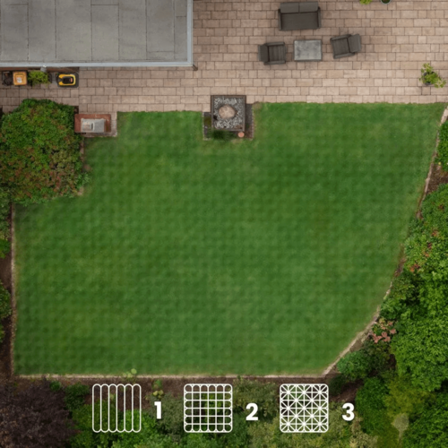 רובוט לכיסוח דשא נטען A500 מונחה GPS סטיגה