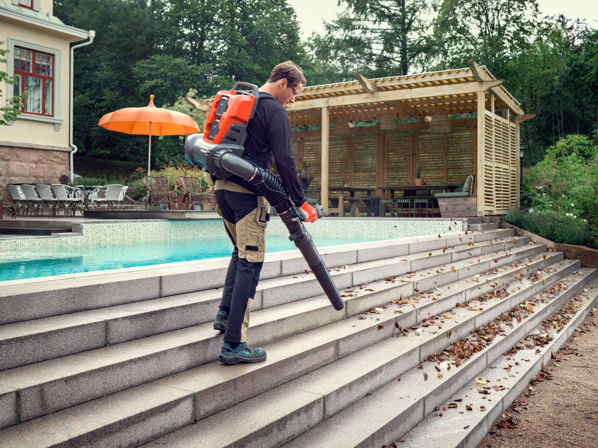 מפוח גב נטען 340iBT