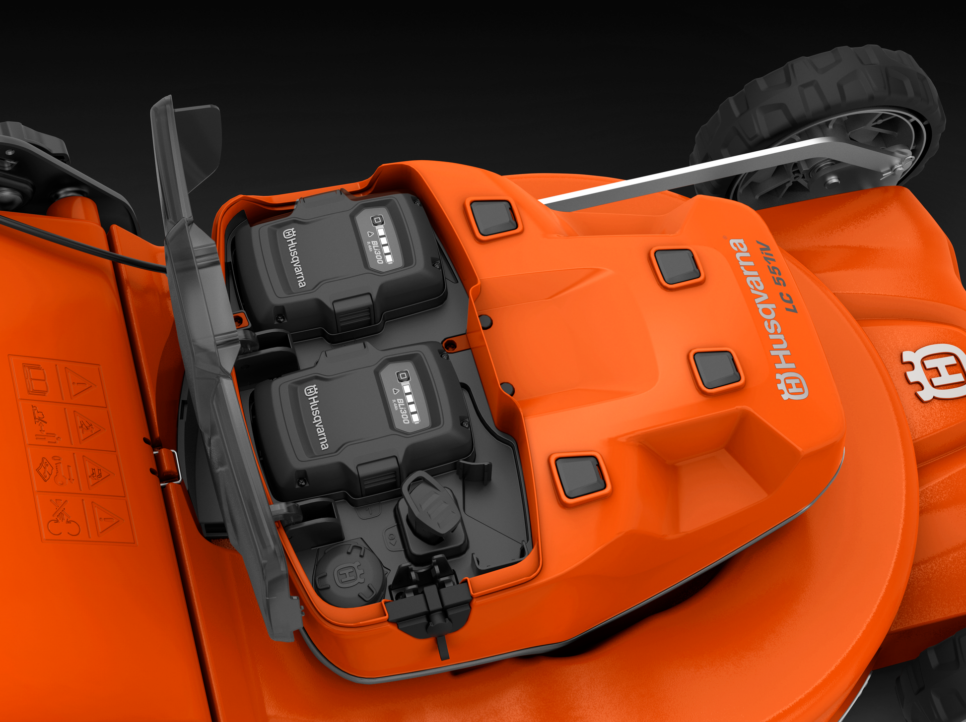 מכסחת הסעה עצמית נטענת  LC 551iV