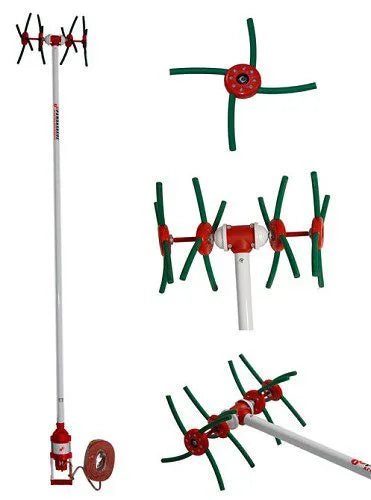 מנערת זיתים Rampalakos חשמלית 12V למסיק עץ זית - תוצרת יוון