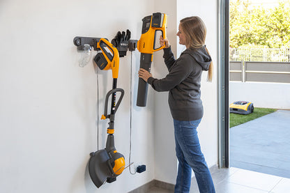 מפוח עלים נטען BL 300e + מטען + 2 סוללות 4 אמפר, 40V סטיגה