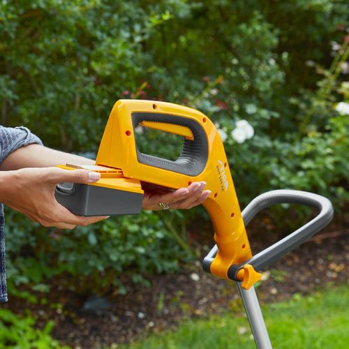 חרמש נטען GT 100e + סוללה 2 אמפר + מטען סטיגה