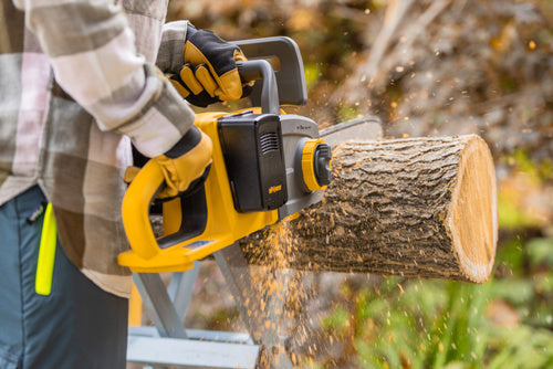 מסור שרשרת נטען CS 300e להב "12 + 2 סוללות 4 אמפר,40V סטיגה