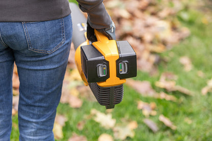 מפוח עלים נטען BL 300e + מטען + 2 סוללות 4 אמפר, 40V סטיגה