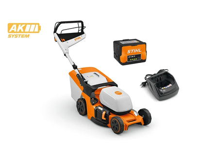 סט מכסחת דשא AK SYSTEM נטענת RMA 448.3 VC